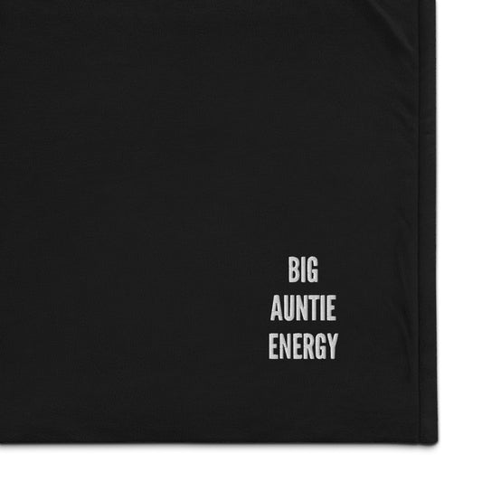 BAE - Big Auntie Energy Premium sherpa blanket